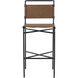 Corrigan 44.75 inch Cognac Leather Barstool
